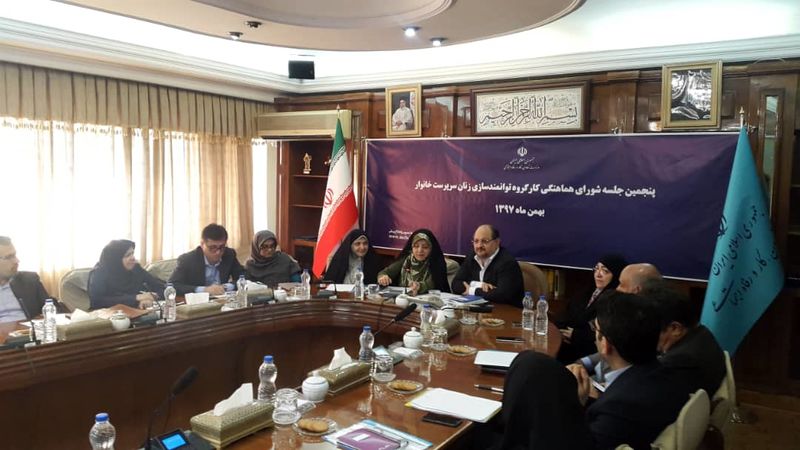 آغاز نشست پنجم شورای هماهنگی کارگروه و توانمند سازی زنان سرپرست خانوار