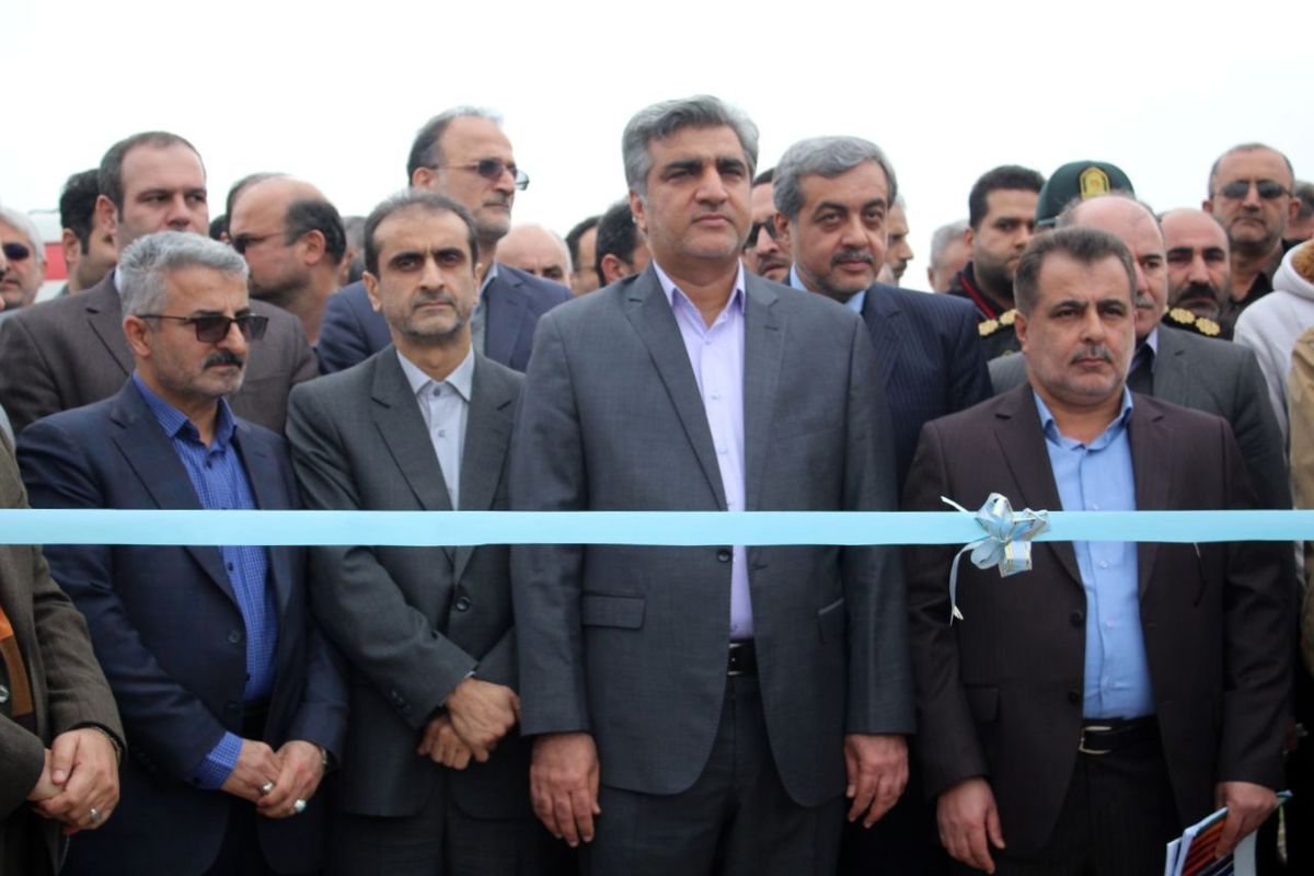 افتتاح پروزه در لاهیجان