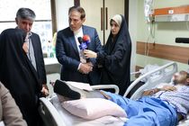 معاون اجتماعی و پیشگیری از وقوع جرم قوه قضاییه با مجروحان اغتشاشات اخیر دیدار و گفتگو کرد