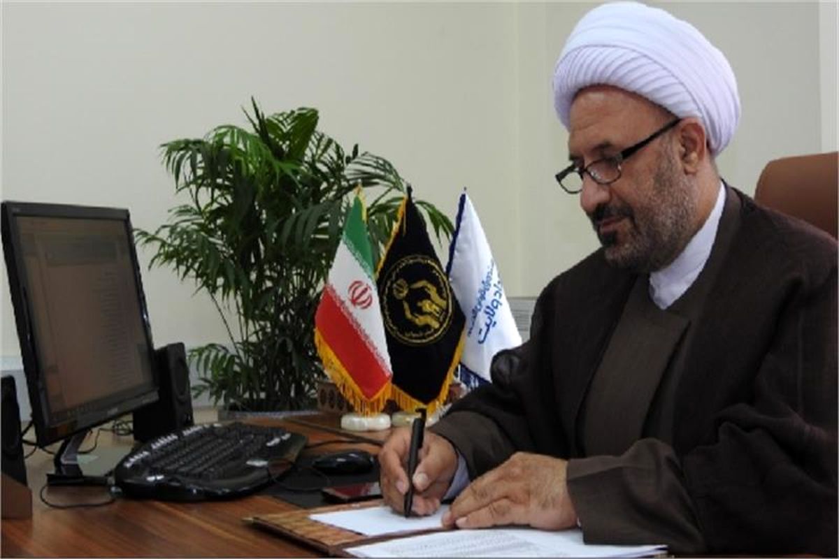 حجت الاسلام عالیشاه مدیرکل کمیته امداد مازندران