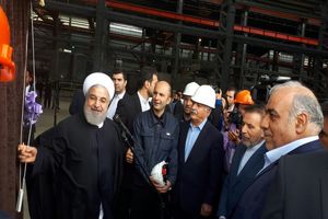 بهره برداری از فاز اول مجتمع ذوب آهن بیستون