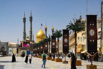  40 المان عاشورایی در قم نصب شده است