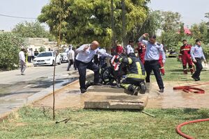 فوت یک کارگر در حادثه نشت گاز از خط لوله گاز شهری