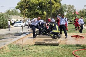 فوت یک کارگر در حادثه نشت گاز از خط لوله گاز شهری