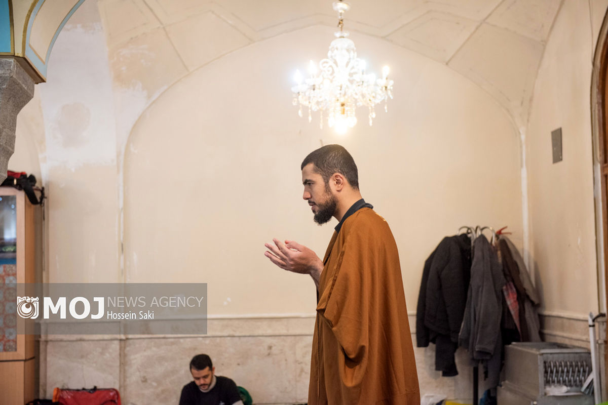 مراسم اعتکاف در حرم حضرت عبدالعظیم حسنی