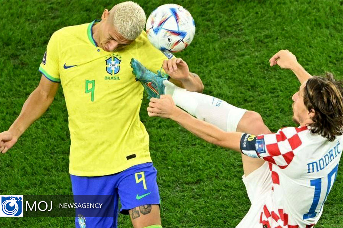 جام جهانی فوتبال - دیدار کرواسی و برزیل