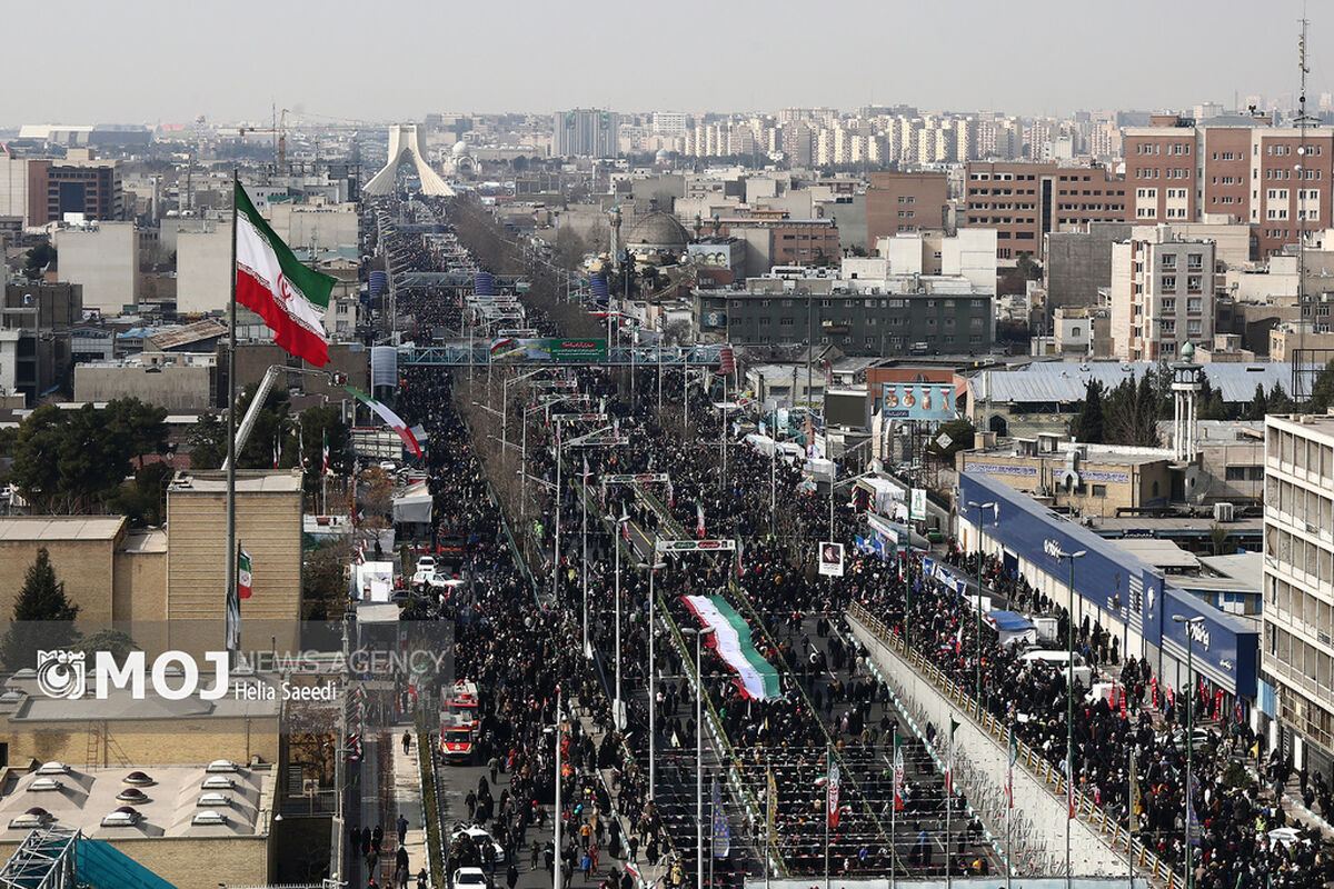 چهل و ششمین راهپیمایی ۲۲ بهمن ۱۴۰۳ _ تهران ۱