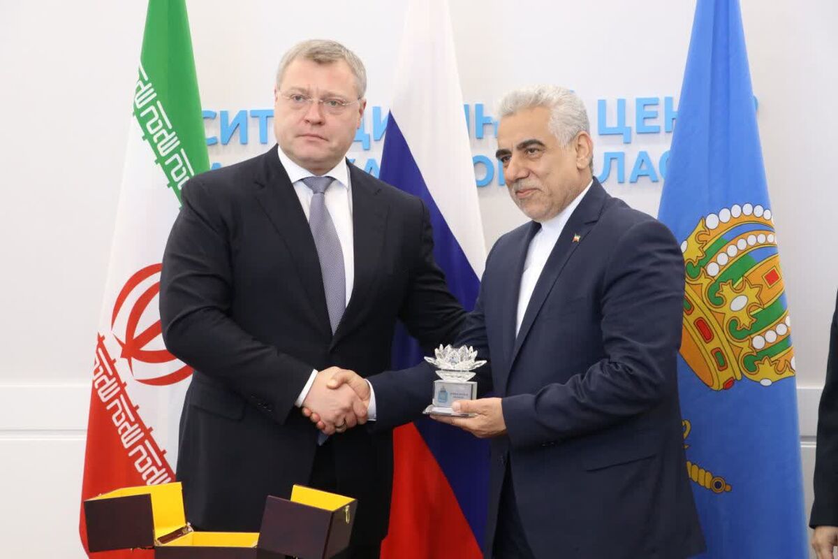 استاندار گیلان در دیدار با استاندار آستراخان