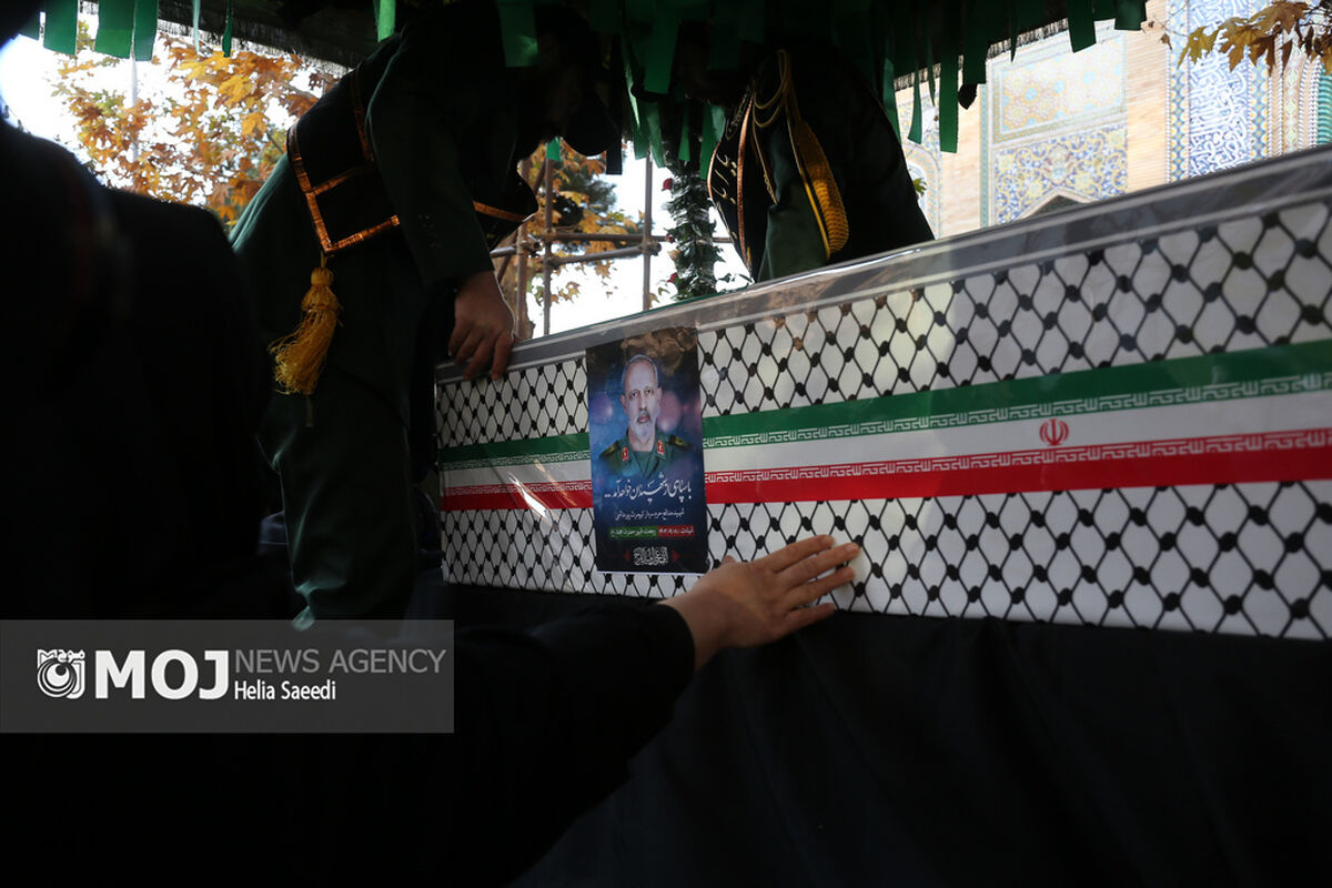 تشییع پیکر سرتیپ پاسدار شهید «کیومرث پورهاشمی»