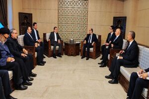 دیدار عراقچی با وزیر خارجه سوریه + فیلم