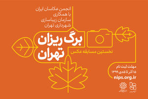 مهلت ارسال اثر به نخستین مسابقه عکس برگ ریزان تهران تمدید نمی‌شود