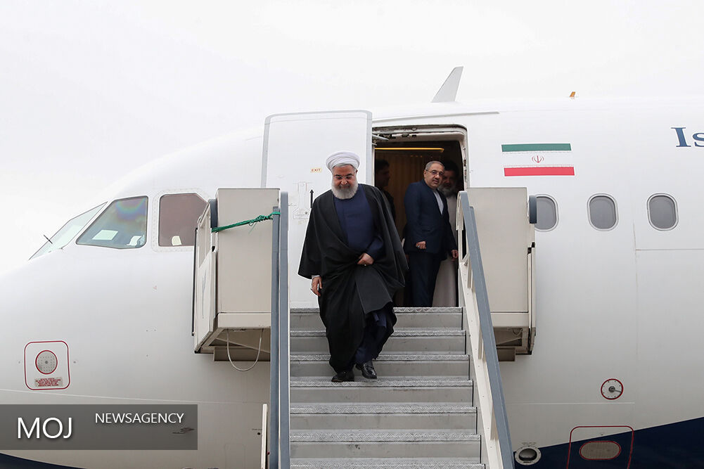 روحانی وارد تبریز شد