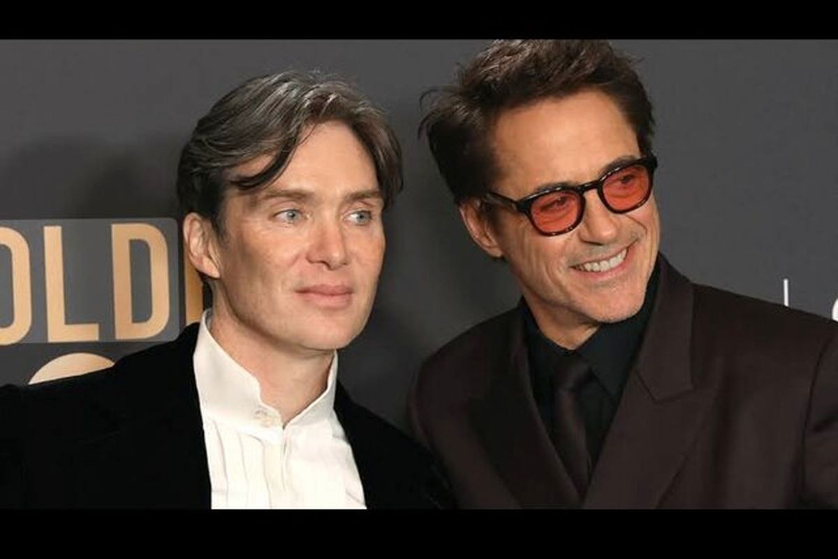 رابرت داونی جونیور و کیلین مورفی