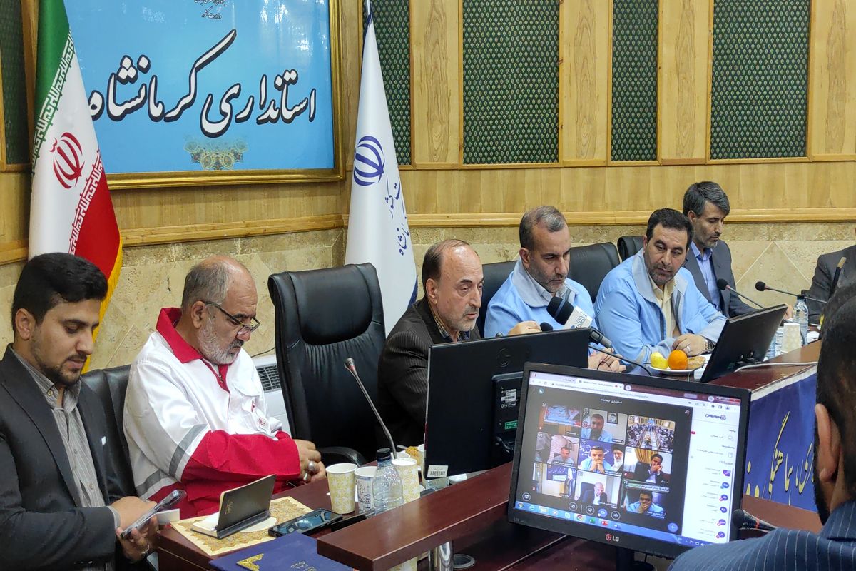 رئیس ستاد بحران کشور در کرمانشاه 