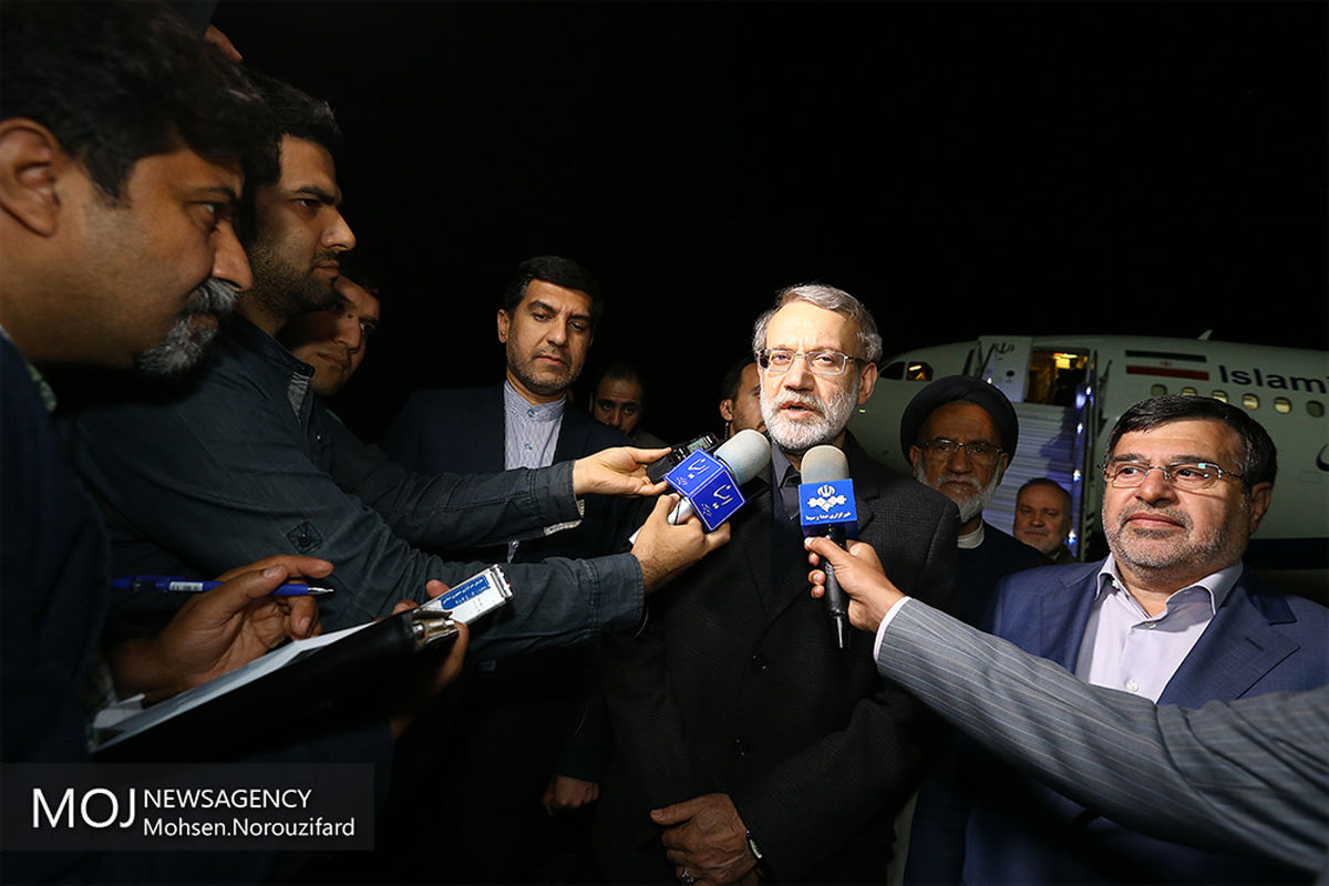 ورود رییس مجلس به بندرعباس