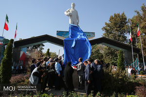 رونمایی از تندیس یادبود شهید لشکری