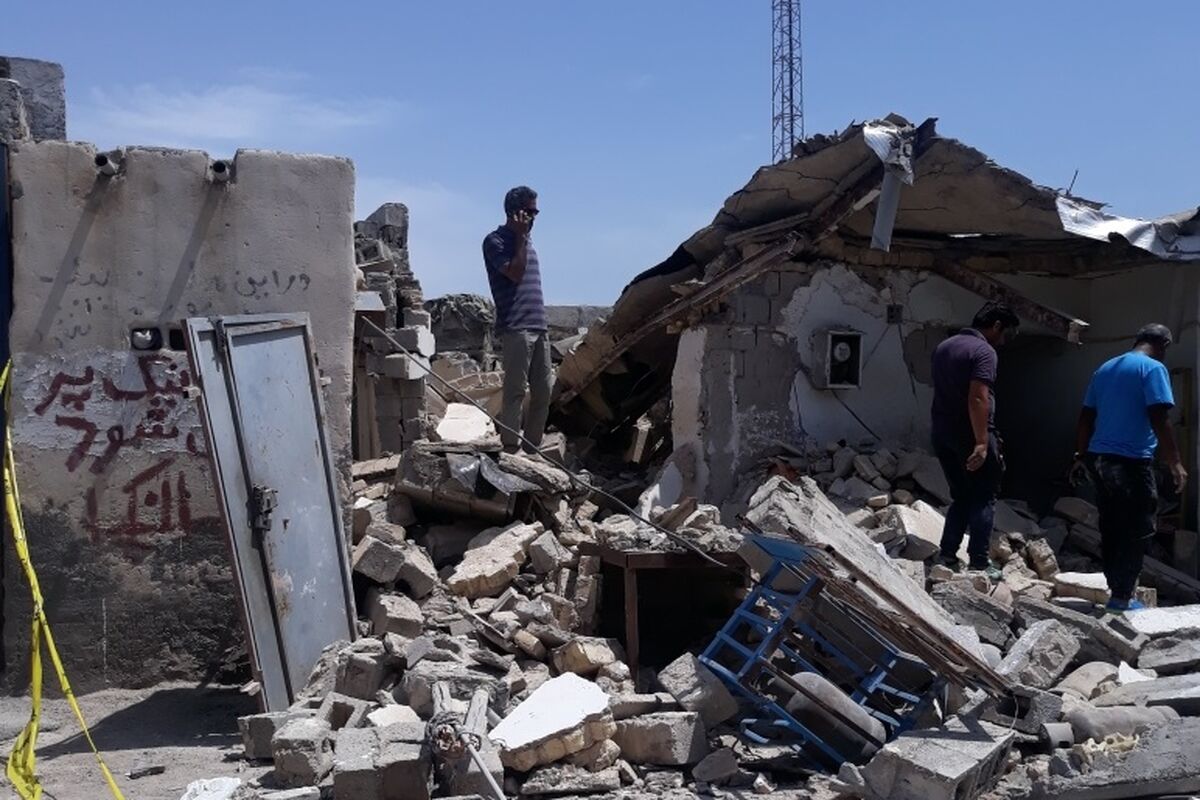 انفجار منزل در بندرعباس