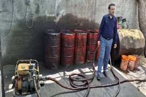 شناسایی و تخریب مخازن و باراندازهای سوخت قاچاق در بندرعباس