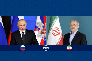 روئسای جمهور ایران و روسیه گفتگو کردند
