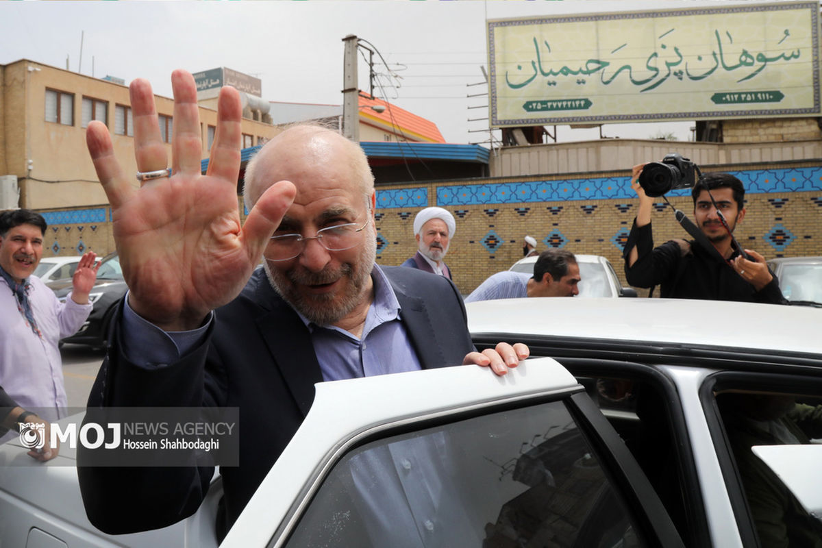 سفر انتخاباتی محمد باقر قالیباف به قم