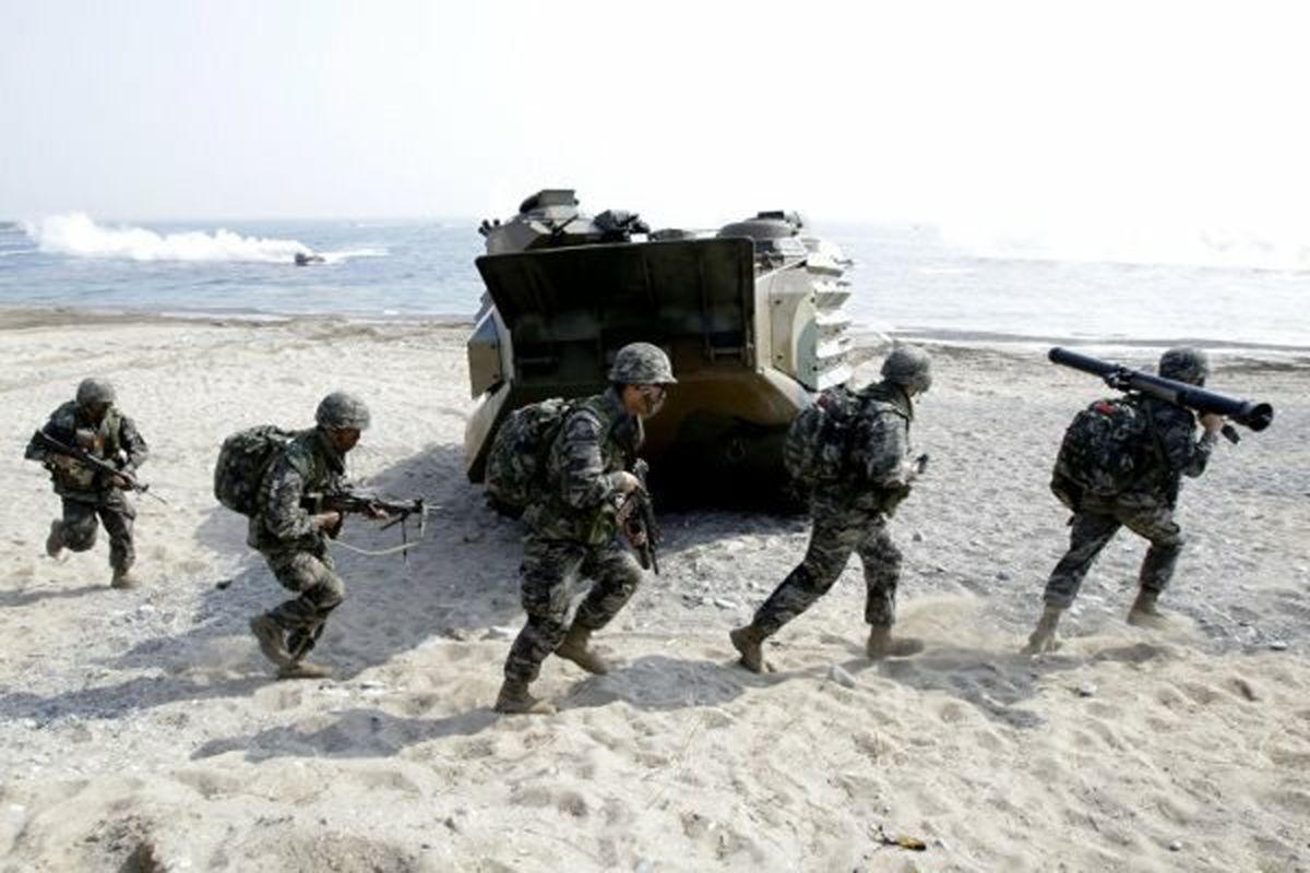 مانور نظامی مشترک آمریکا و کره جنوبی