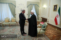 دیدار رییس جمهور  با وزیر خارجه لوکزامبورگ