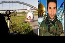 کارگر شهرداری که مدافع حرم شد، جلوی دوربین رفت