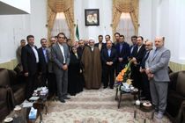 شهردار و مدیران شهرداری رشت با نماینده ولی فقیه در گیلان دیدار کردند