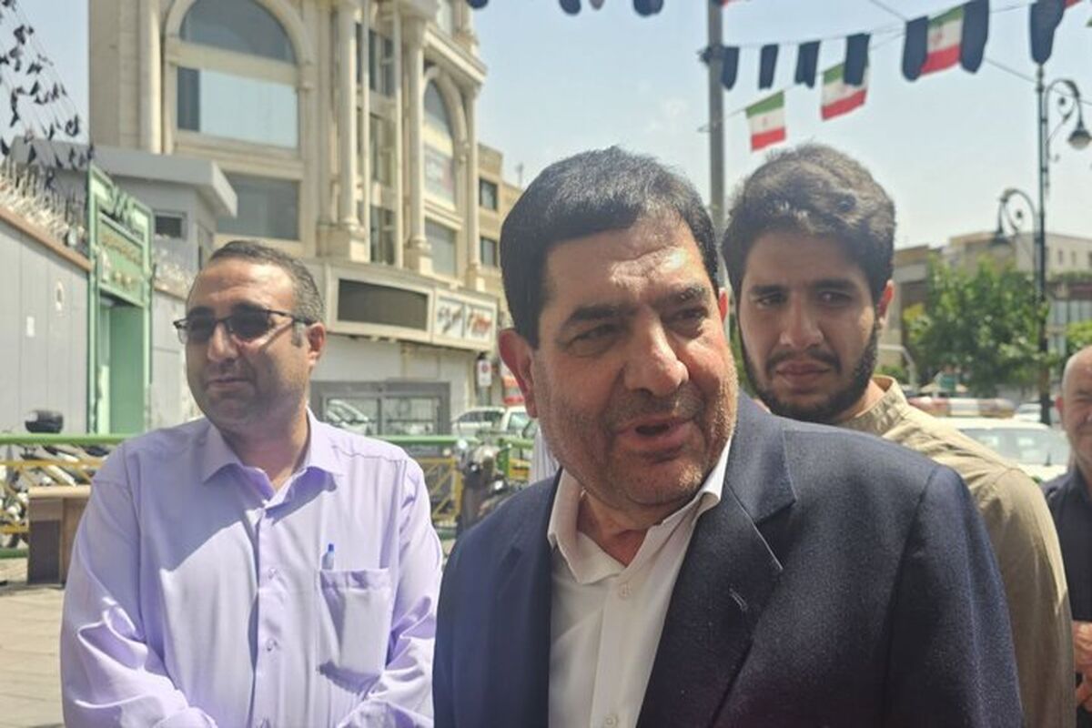 سرپرست ریاست جمهوری در مسجد النبی نارمک حضور یافت