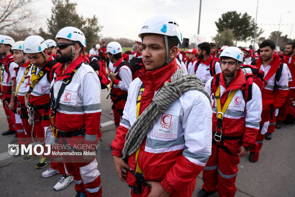 هلال احمر در ۲۱ استان کشور حاضر شد