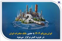 « ایران پتروکم ۱۴۰۳ » با حضور بانک صادرات ایران در جزیره کیش برگزار می‌شود