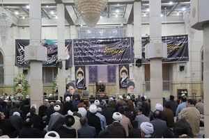 مراسم اولین سالگرد آیت الله العظمی موسوی اردبیلی برگزار شد