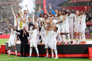 کاپ قهرمان جام حذفی اسپانیا در دستان رئال مادرید