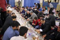 حضور استاندار گیلان در ضیافت افطار مددجویان کمیته امداد 