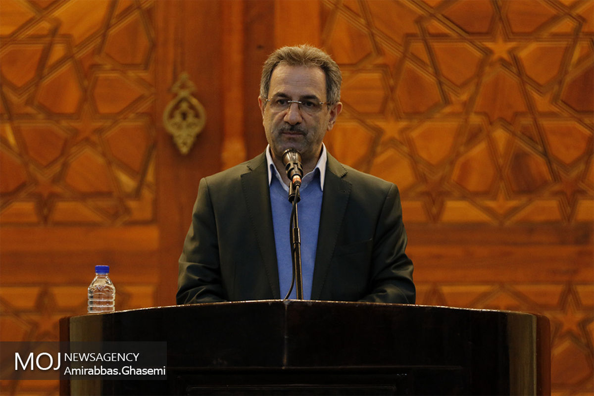 تجدید میثاق کارکنان سازمان صنایع هوایی و استانداری تهران با امام (ره)/انوشیروان محسنی بندپی استاندار تهران