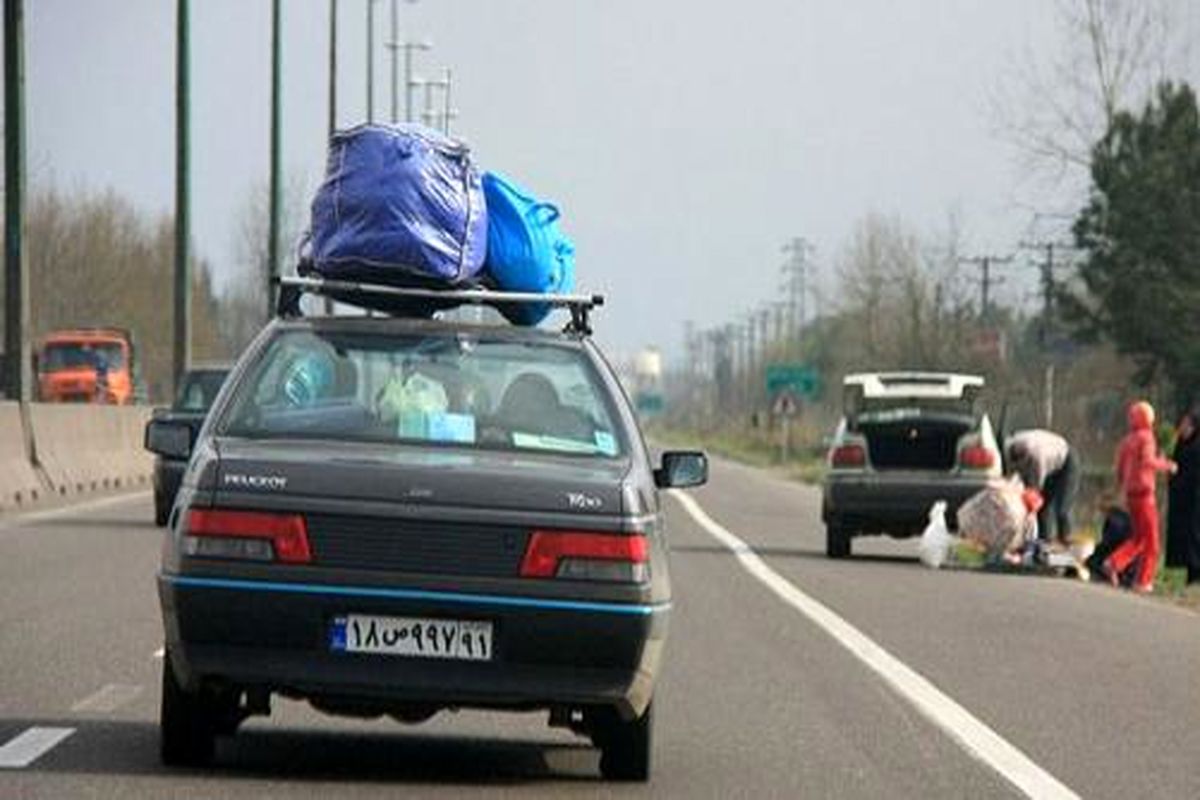مسافران نوروزی در کرمانشاه