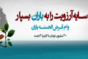 طرح «باران»؛ پرداخت وام 300 تا 750 میلیون تومانی بانک دی