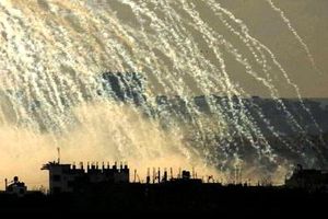 بمباران بیمارستان رقه با بمب‌های فسفری توسط آمریکا