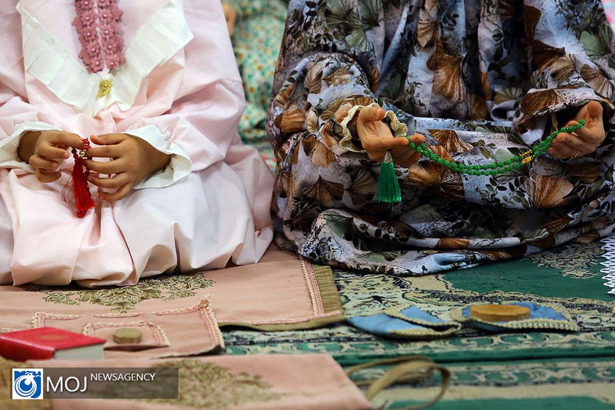 مراسم معنوی اعتکاف دانشجویی مجتمع کوی دانشگاه تهران