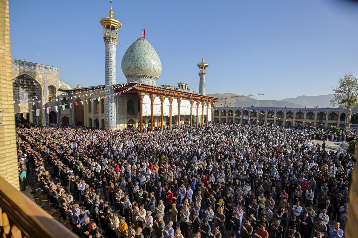 نماز عید سعید فطر + شیراز 