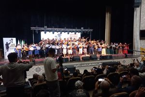 نخستین همایش عاشیق‌های استان اردبیل برگزار شد+تصاویر