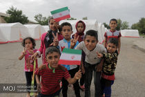 کمپ های اسکان موقت سیل زدگان خوزستان