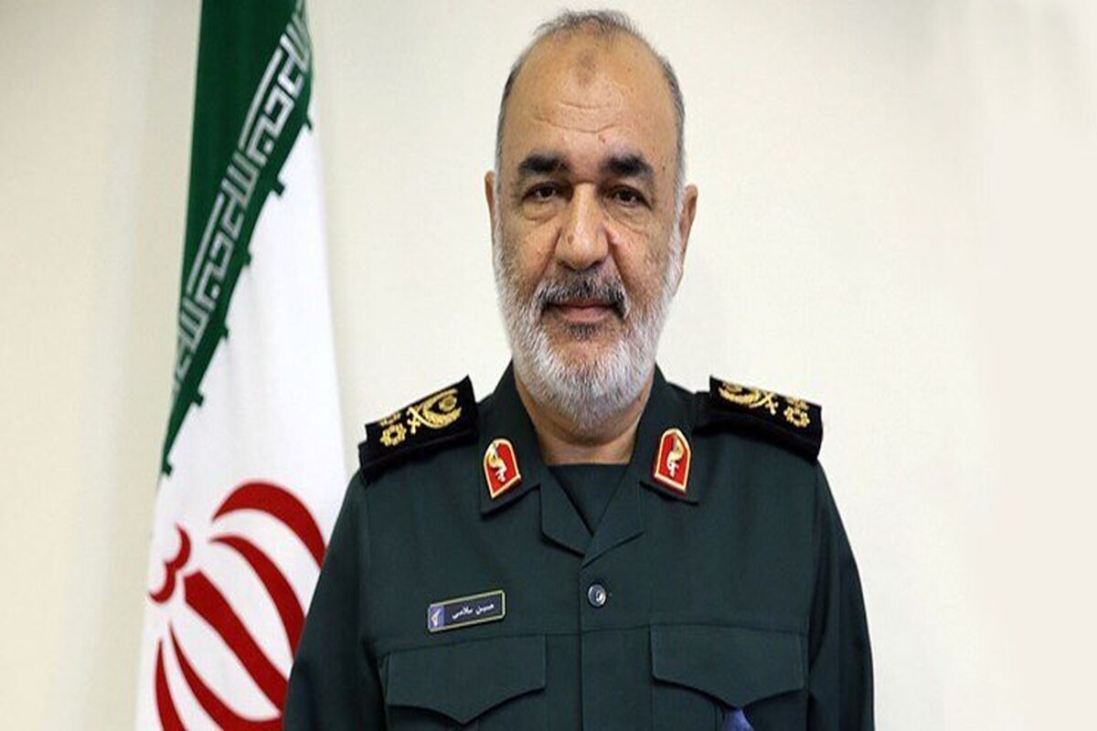 سرلشکر سلامی فرمانده کل سپاه سردار سلامی
