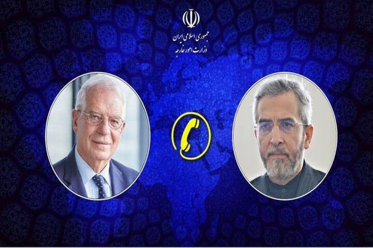 سرپرست وزارت خارجه در گفتگو با بورل