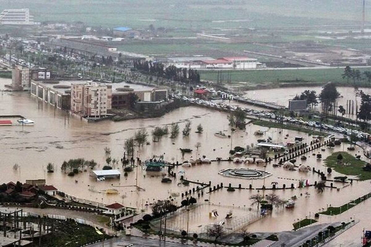 سیل در گلستان