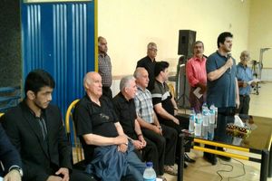 رسول خادم از خانه کشتی جویبار بازدید کرد