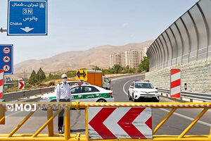 مسیر شمال به جنوب جاده چالوس و آزادراه تهران - شمال تا اطلاع ثانوی مسدود شد