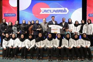 درخشش بانوان هندبالیست ایران با حمایت ایرانسل در حضور رئیس‌جمهوری