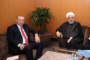 روحانی و اردوغان با یکدیگر دیدار کردند