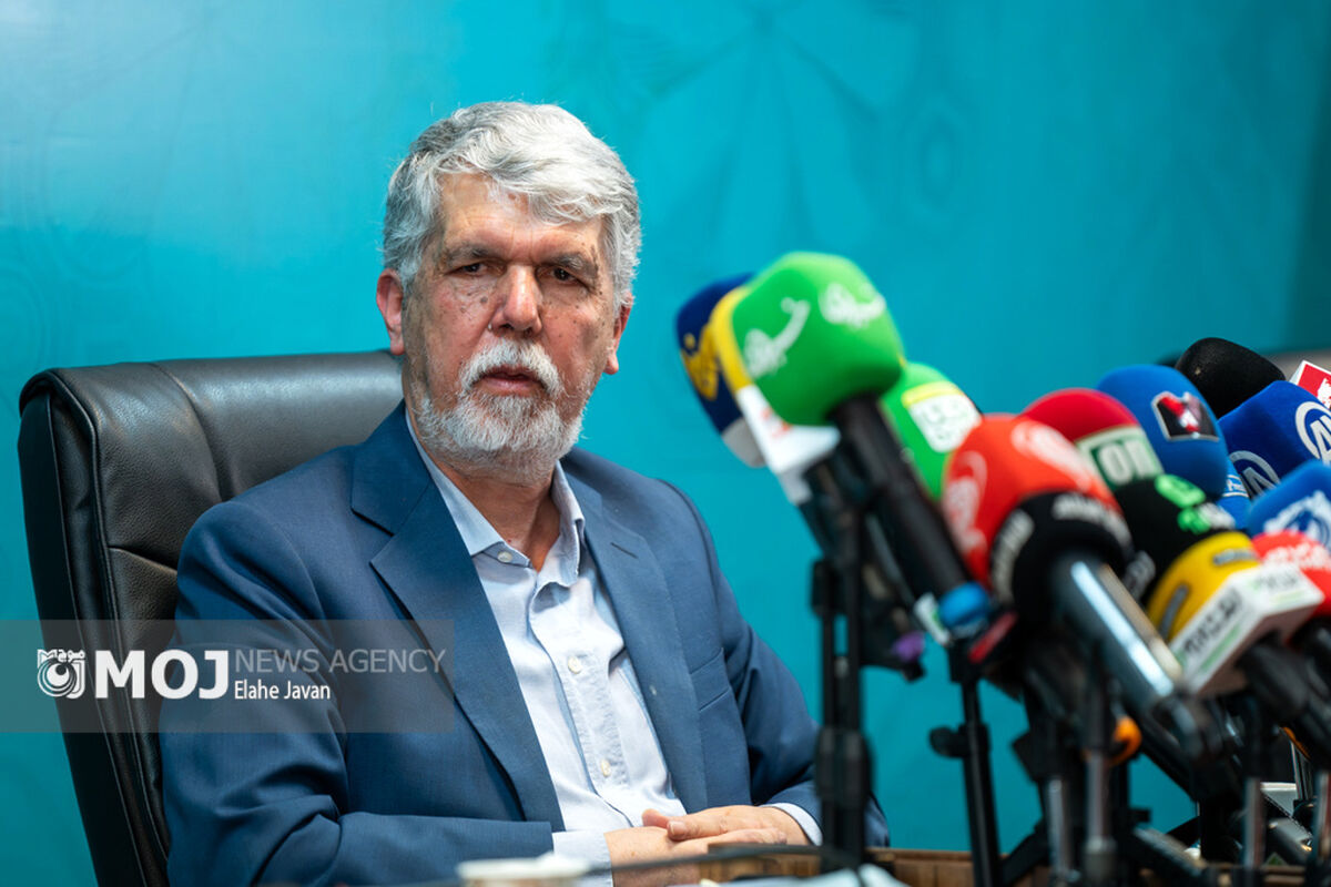 نشست خبری وزیر فرهنگ و ارشاد اسلامی